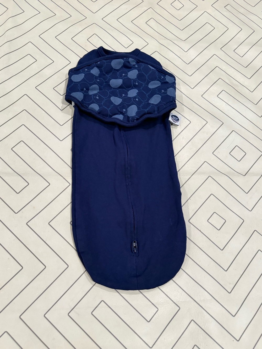 Nested Bean Navy Zen Neo Swaddle